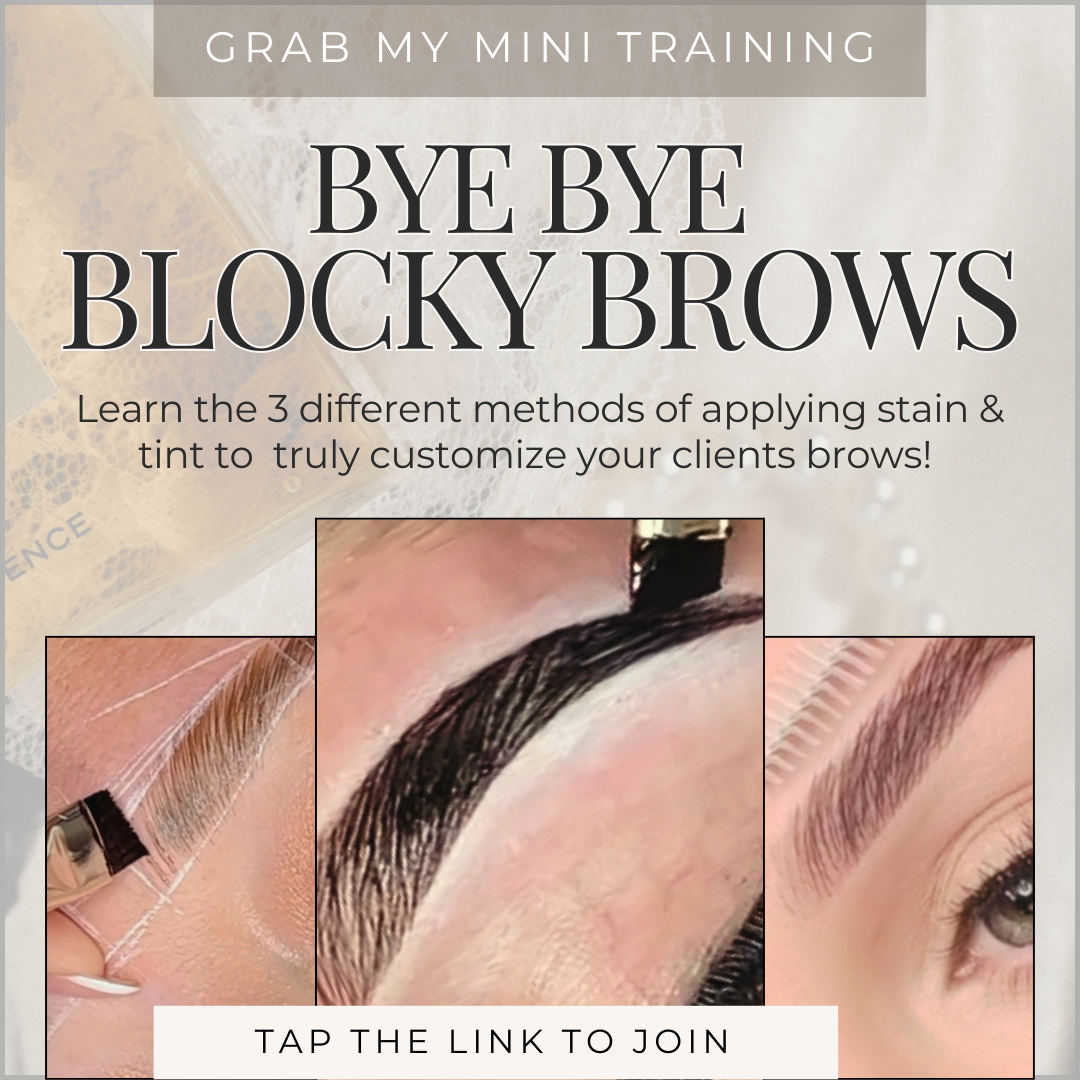 Bye Bye Blocky Brows