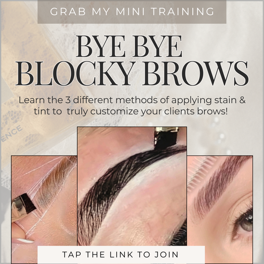 Bye Bye Blocky Brows